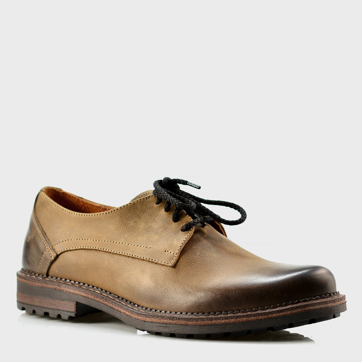 Braune Herren-Derby-Schuhe aus Leder - Aldo | KarolShoes