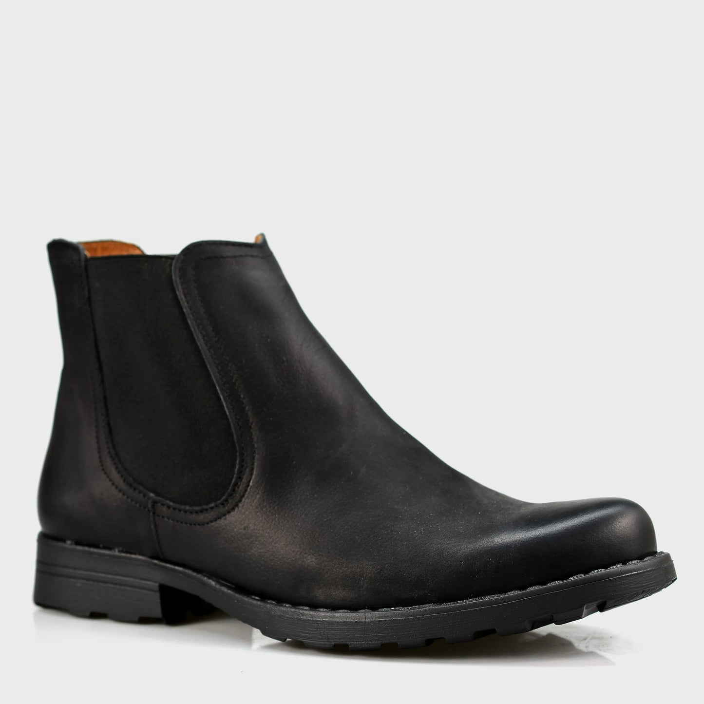 Schwarze Herren-Chelsea-Boots aus Leder – York | KarolShoes