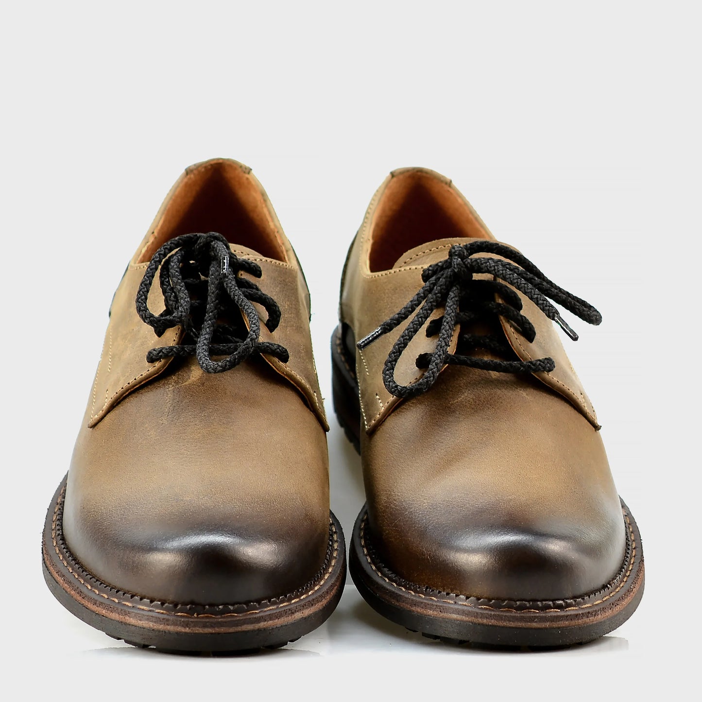 Braune Herren-Derby-Schuhe aus Leder - Aldo | KarolShoes
