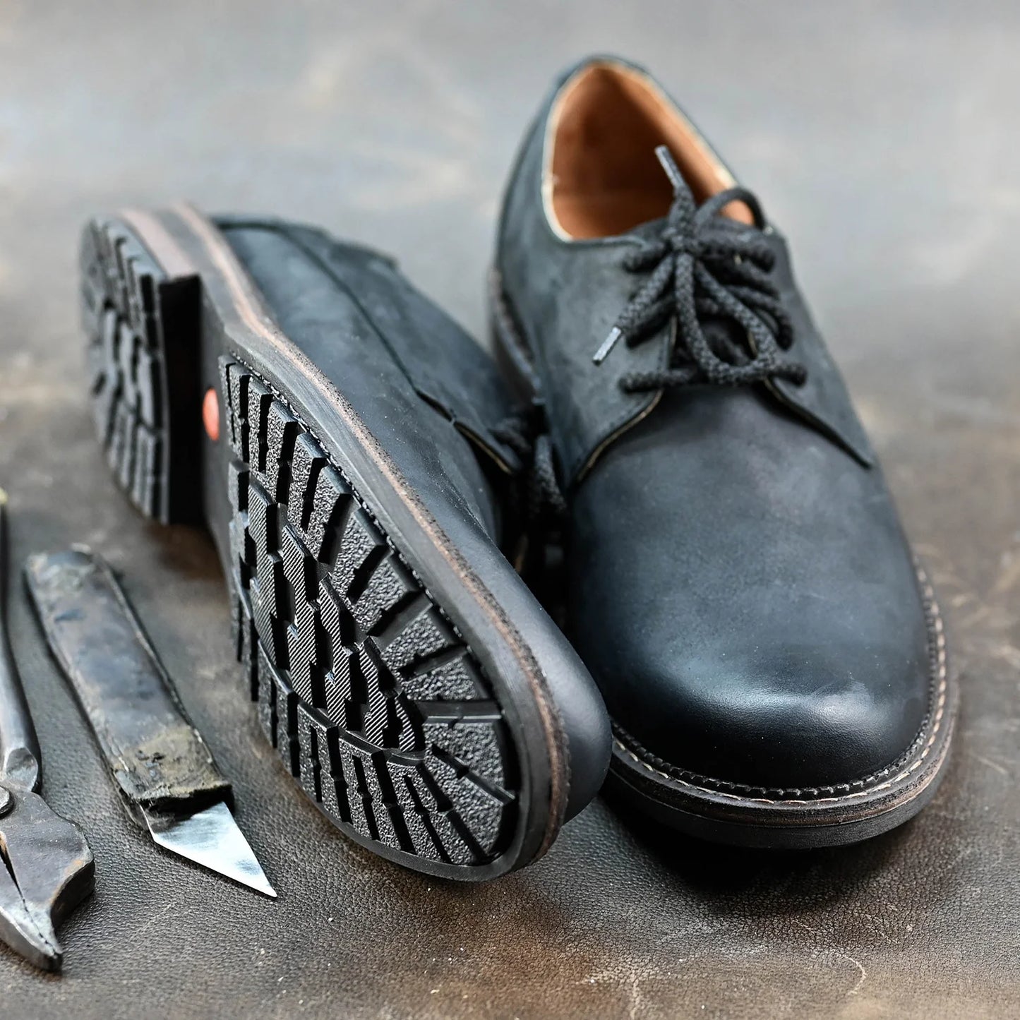 Schwarze Herren-Derby-Schuhe aus Leder - Aldo | KarolShoes