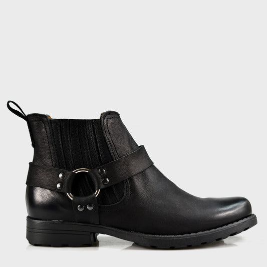 Schwarze Herren-Cowboystiefel aus Leder – Aston | KarolShoes