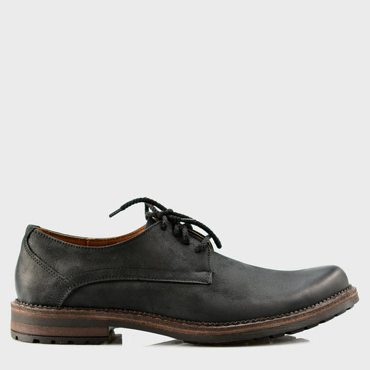 Schwarze Herren-Derby-Schuhe aus Leder - Aldo | KarolShoes