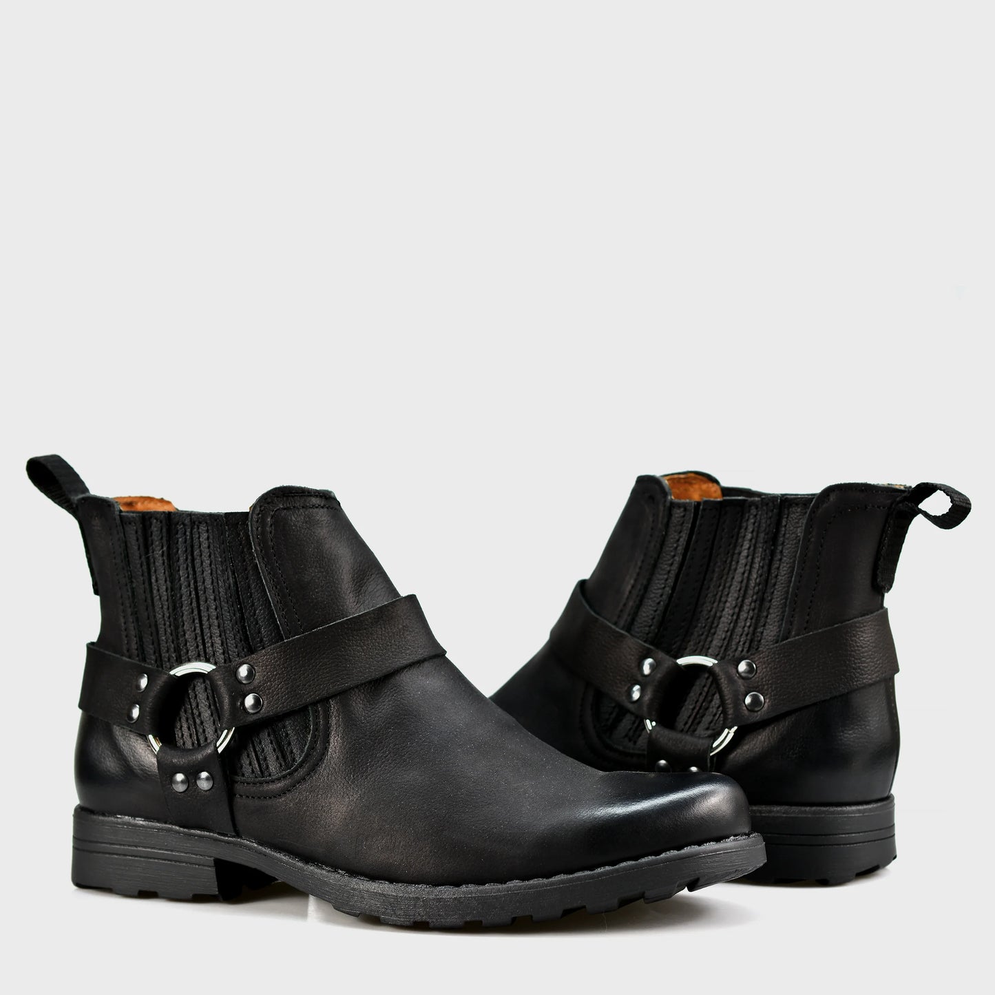 Schwarze Herren-Cowboystiefel aus Leder – Aston | KarolShoes