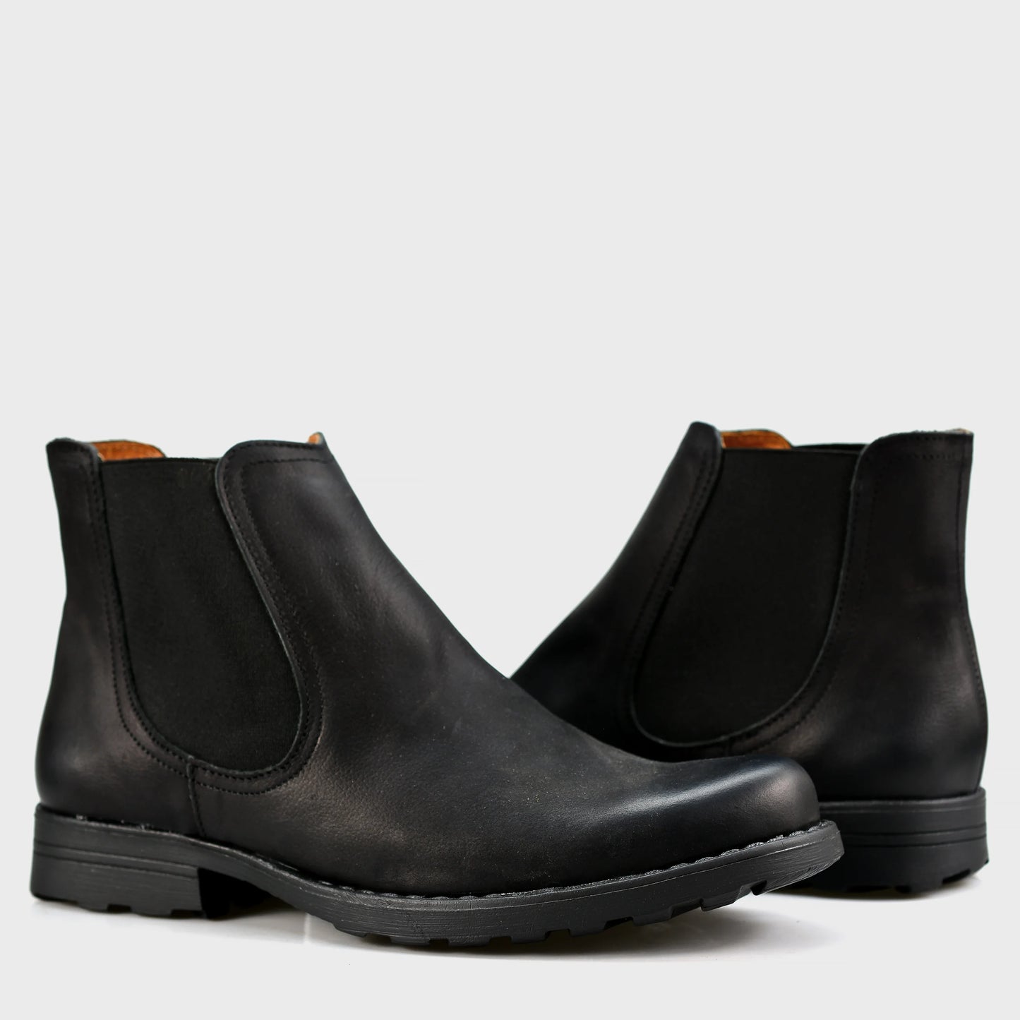 Schwarze Herren-Chelsea-Boots aus Leder – York | KarolShoes