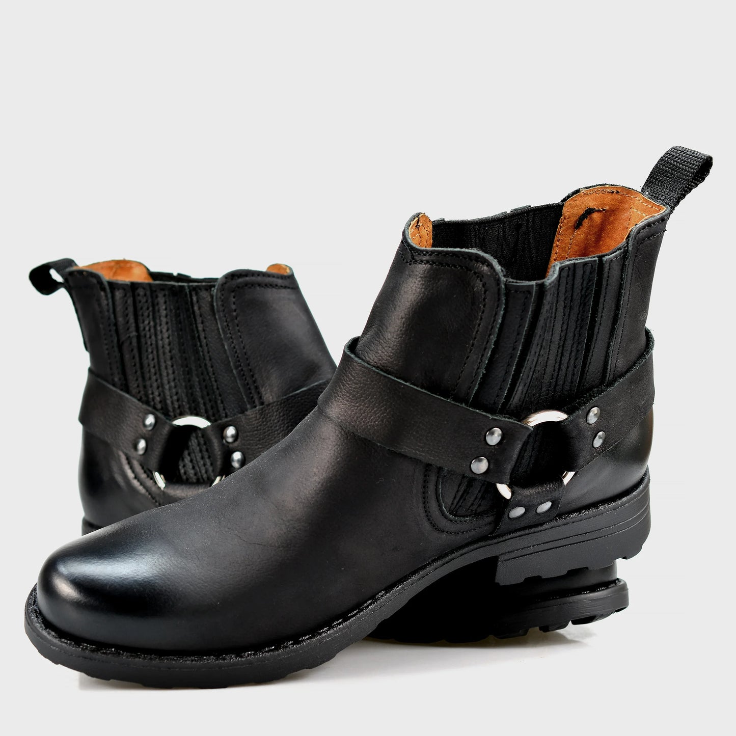 Schwarze Herren-Cowboystiefel aus Leder – Aston | KarolShoes