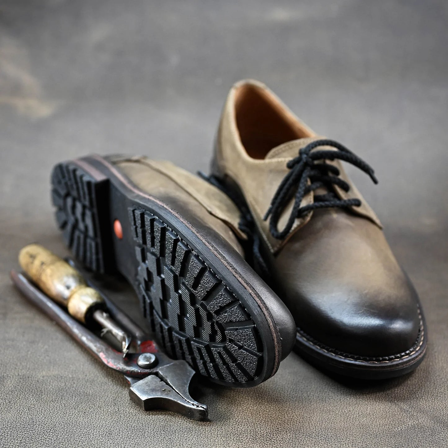 Braune Herren-Derby-Schuhe aus Leder - Aldo | KarolShoes